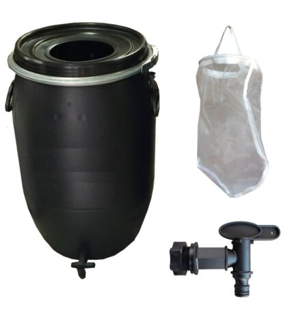 Fermenteur Kit Complet 220L : filtre, robinet pour purins