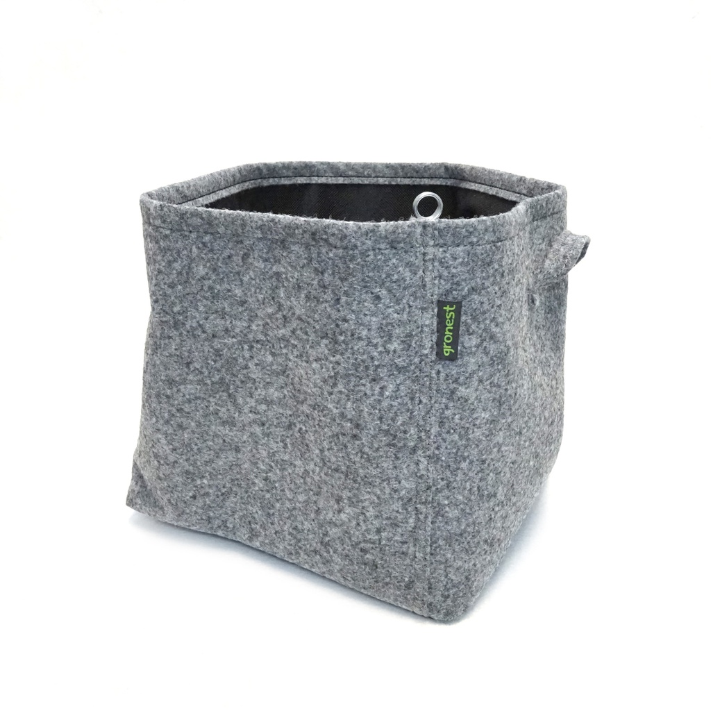 Pot Géotextile Gronest - Gris 350g/m2 X100_ACT